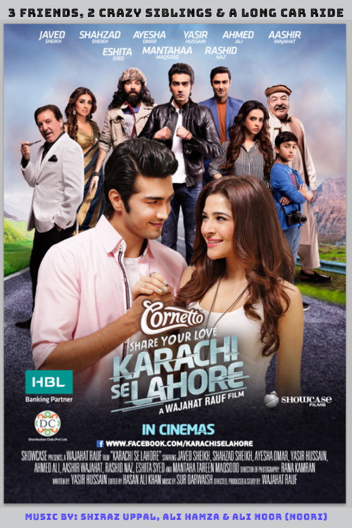 Movie poster for Karachi Se Lahore (2015)
