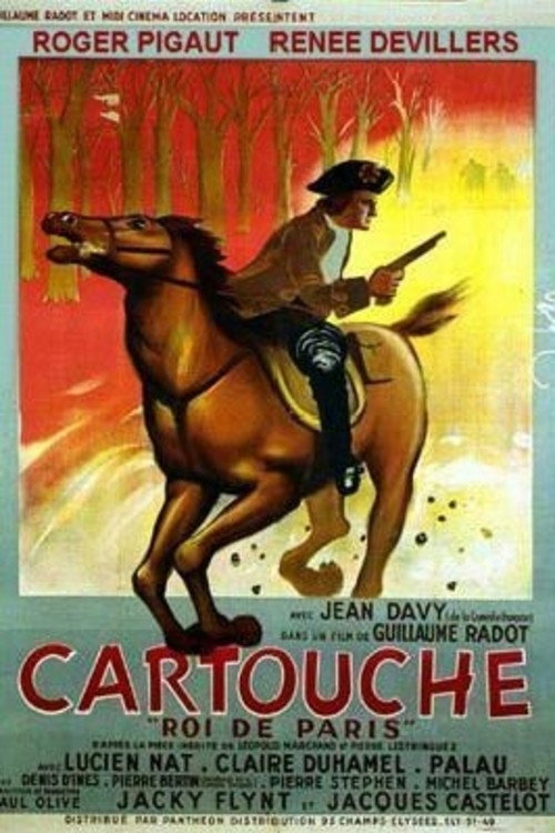 Movie poster for Cartouche, King of Paris (1950)