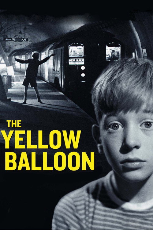 Movie poster for The Yellow Balloon (1953)
