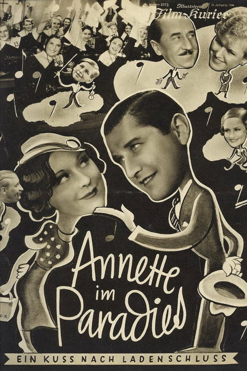 Movie poster for Annette im Paradies (1934)