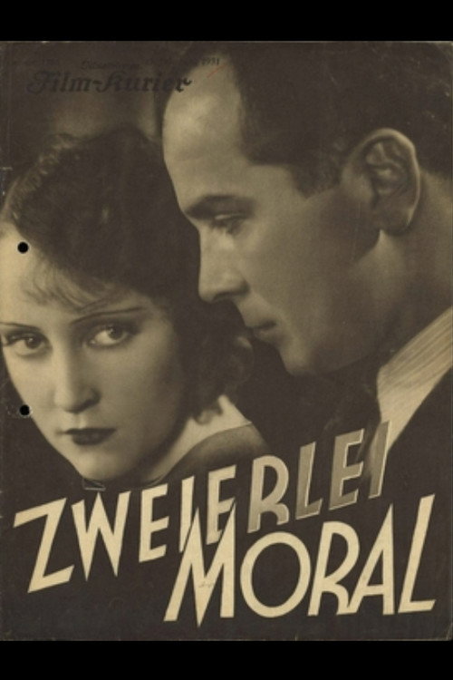 Movie poster for Zweierlei Moral (1931)