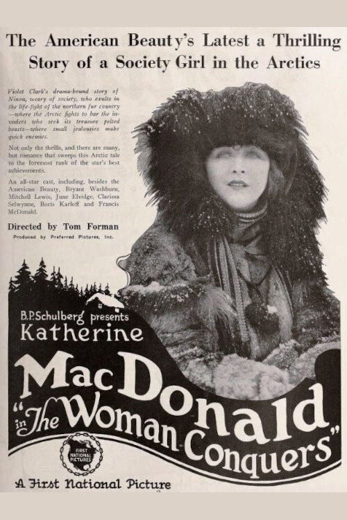 Movie poster for The Woman Conquers (1922)