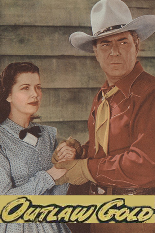 Movie poster for Outlaw Gold (1950)