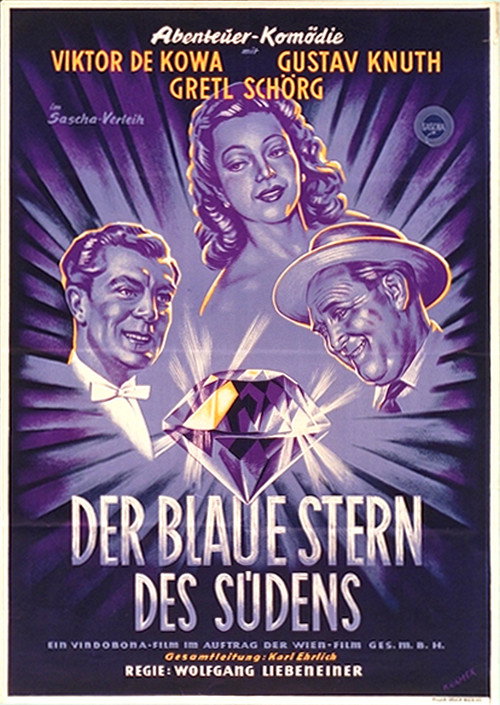 Movie poster for Der blaue Stern des Südens (1952)