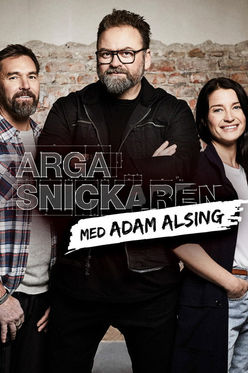 Series poster for Arga Snickaren Med Adam Alsing (2017)