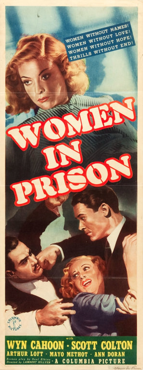 Movie poster for Women in Prison (1938)