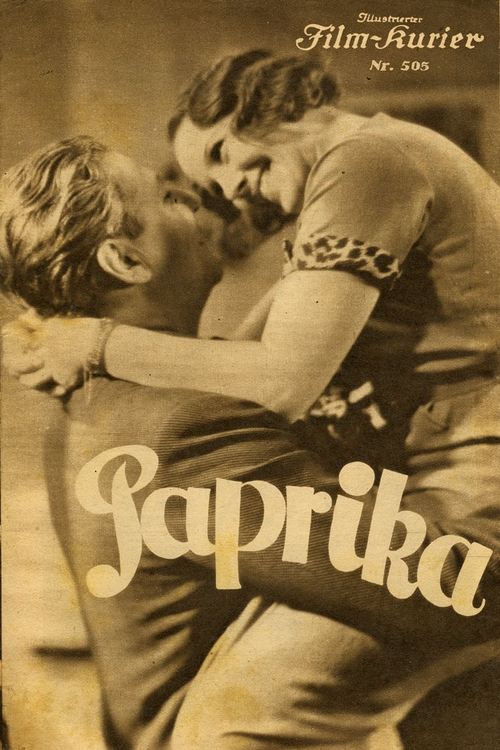 Movie poster for Paprika (1932)
