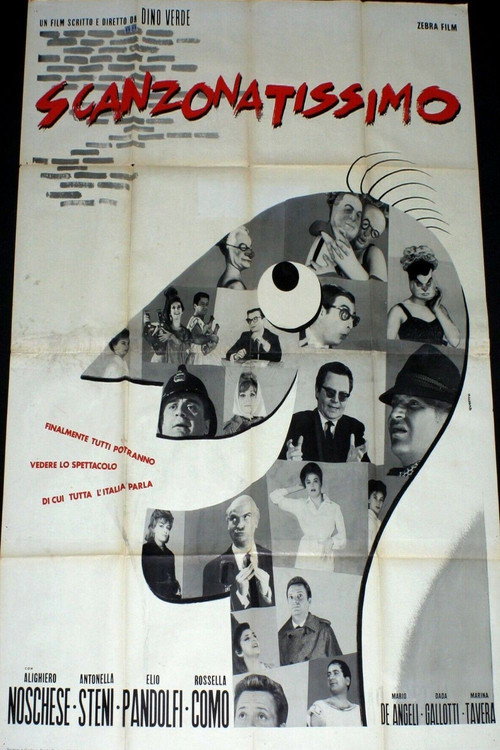 Movie poster for Scanzonatissimo (1963)