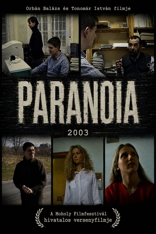 Movie poster for Paranoia (2003)