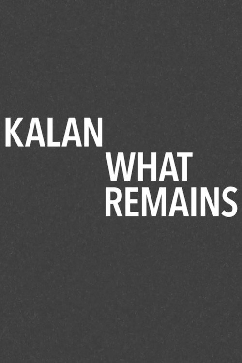 Movie poster for Kalan / What Remains (2020)