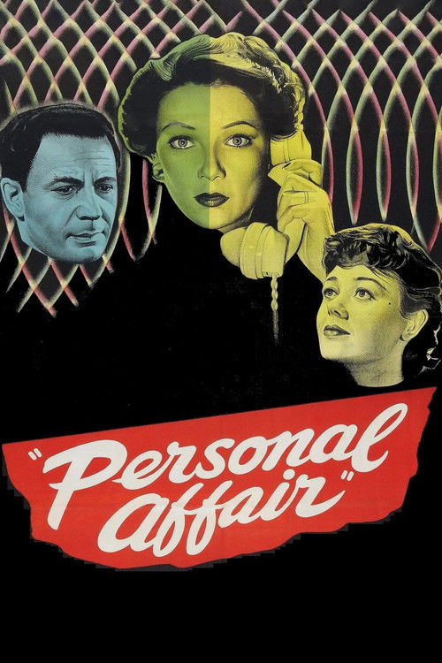 Movie poster for Personal Affair (1953)