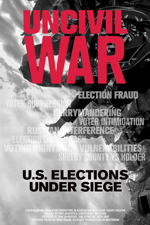 Movie poster for Uncivil War: U.S. Elections Under Siege (2020)