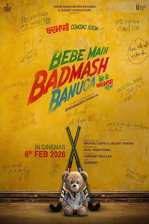 Movie poster for Bebe Main Badmash Banuga (2026)