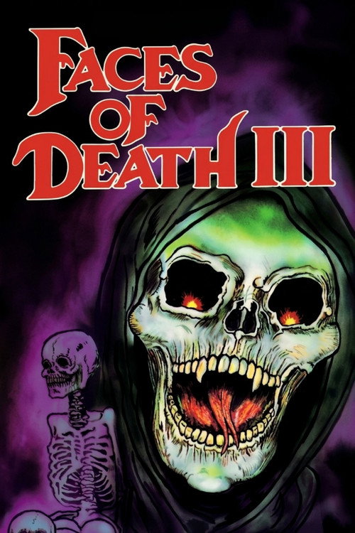 Movie poster for Faces of Death III (1985)