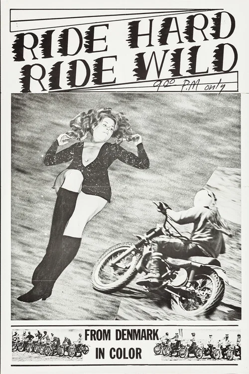 Movie poster for Ride Hard, Ride Wild (1970)