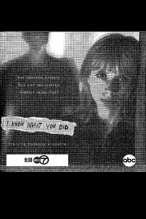 Movie poster for I Know What You Did (1998)