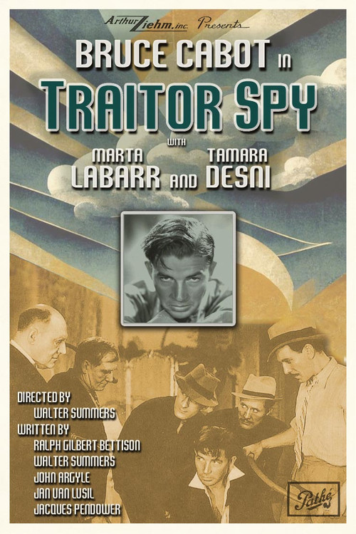 Movie poster for Traitor Spy (1939)