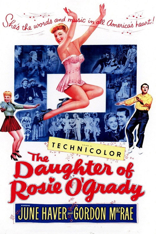 Movie poster for The Daughter of Rosie O'Grady (1950)