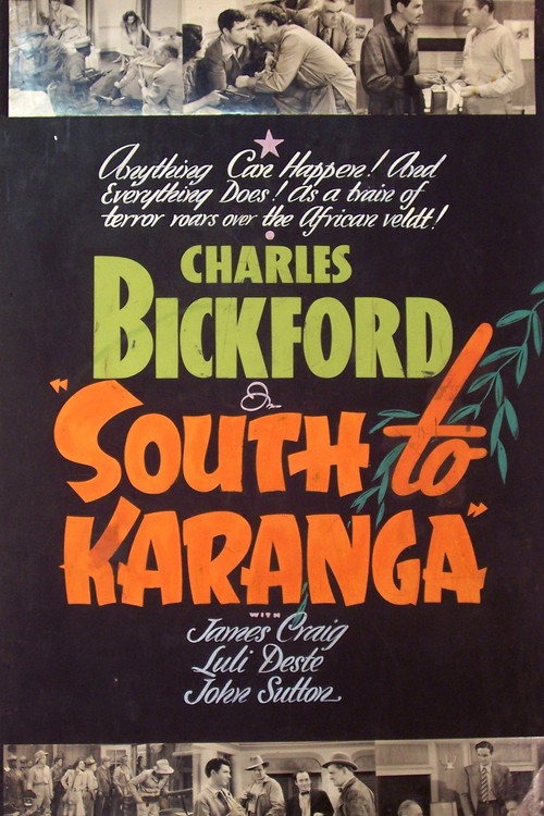 Movie poster for South to Karanga (1940)