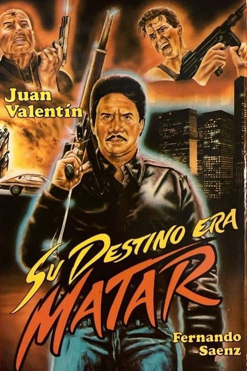 Movie poster for Su destino era matar (1988)