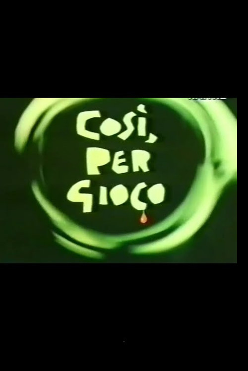 Movie poster for Così per Gioco (1979)