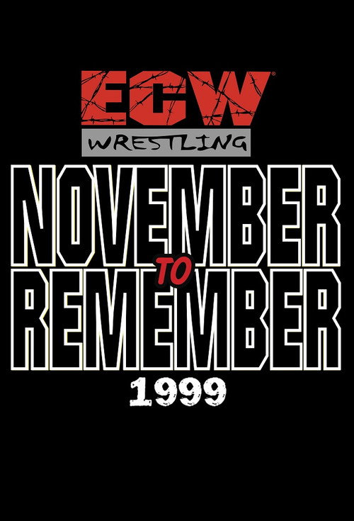 Movie poster for ECW November to Remember 1999 (1999)