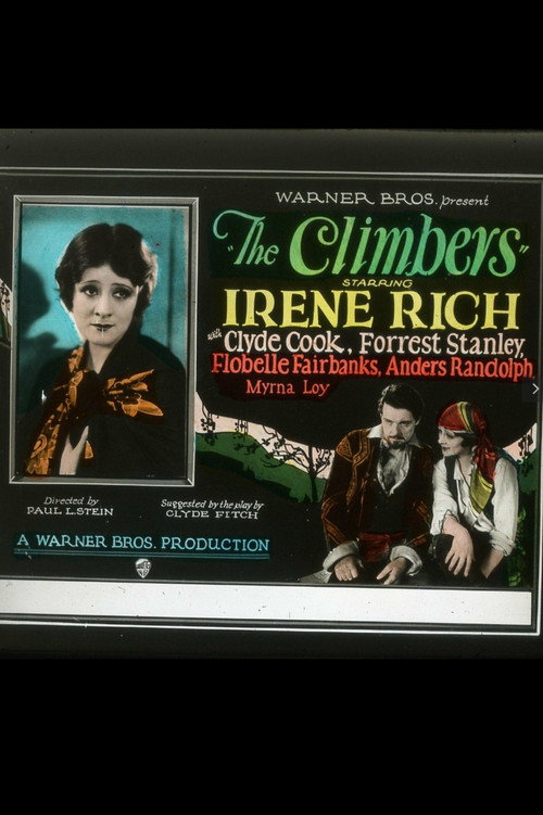 Movie poster for The Climbers (1927)