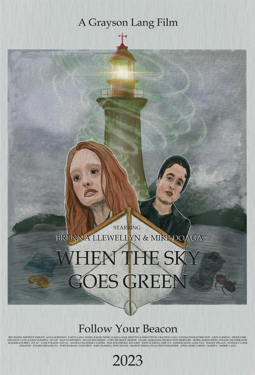 Movie poster for When The Sky Goes Green