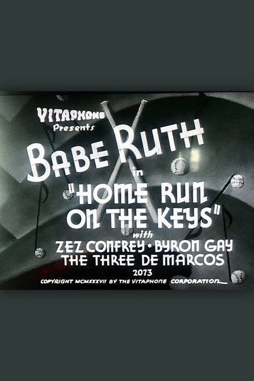 Movie poster for Home Run on the Keys (1937)