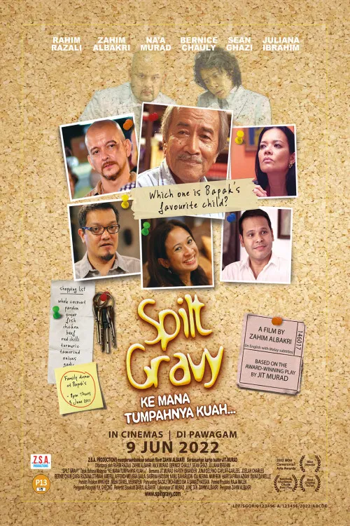 Movie poster for Spilt Gravy on Rice (2022)