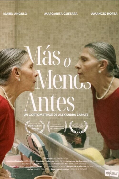 Movie poster for Más o menos antes