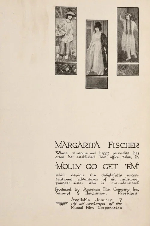 Movie poster for Molly Go Get 'Em (1917)