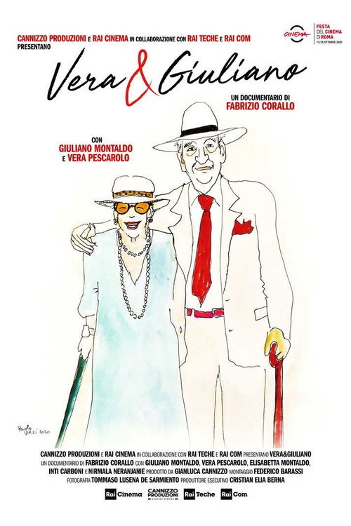 Movie poster for Vera & Giuliano (2020)