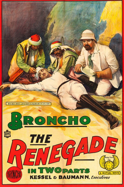 Movie poster for The Renegade (1915)