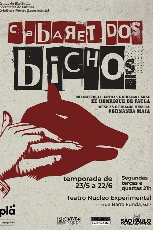 Movie poster for Cabaret dos Bichos (2021)