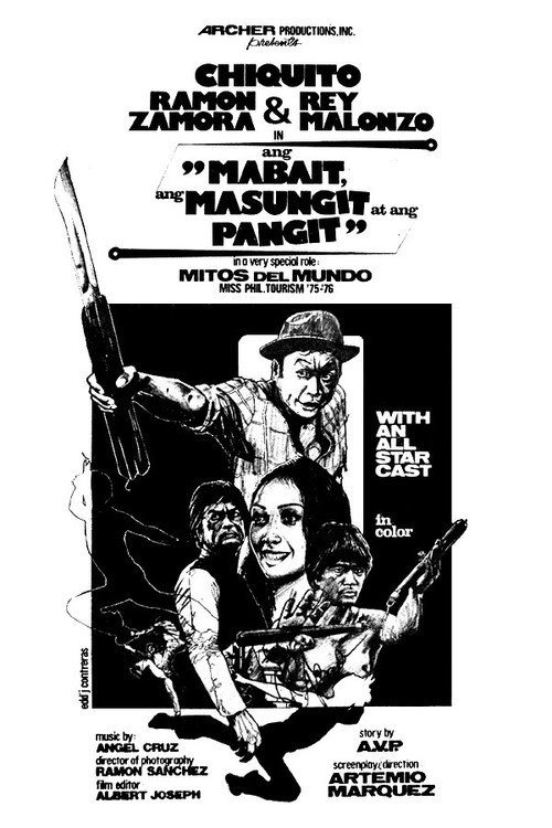 Movie poster for Ang Mabait, ang Masungit at ang Pangit (1978)