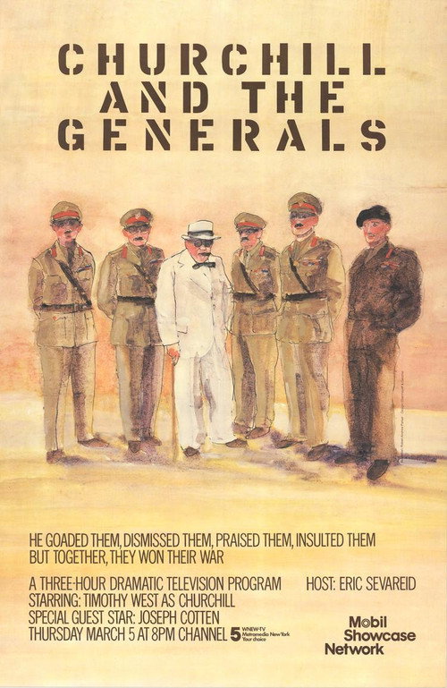 Movie poster for Churchill and the Generals (1979)