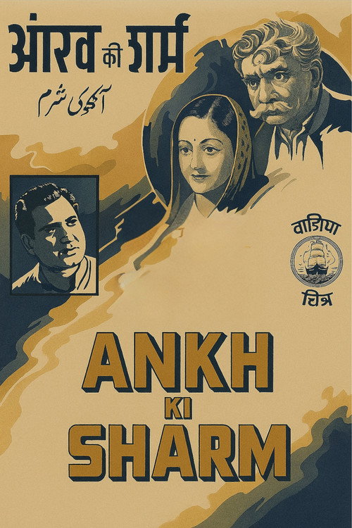 Movie poster for Aankh Ki Sharm (1943)