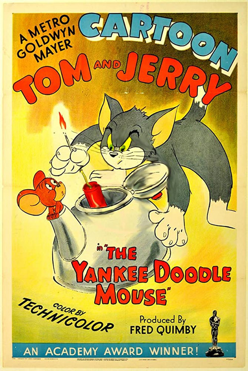 Movie poster for The Yankee Doodle Mouse (1943)