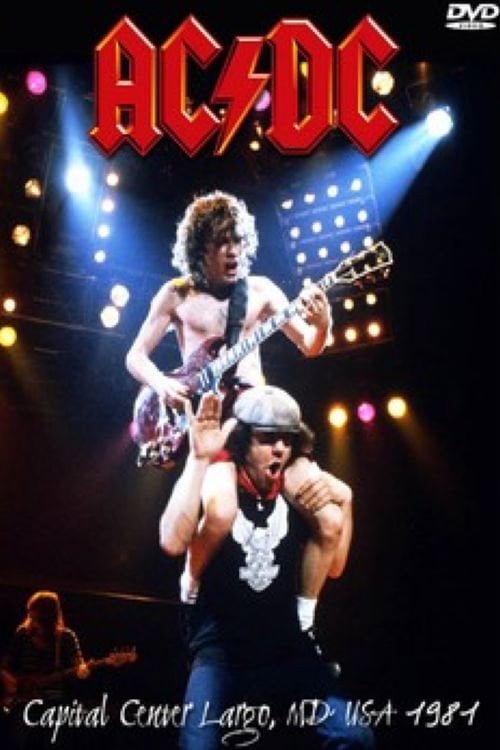 Movie poster for AC/DC - Capital Center, Landover, MD, USA, December 1981 (1981)