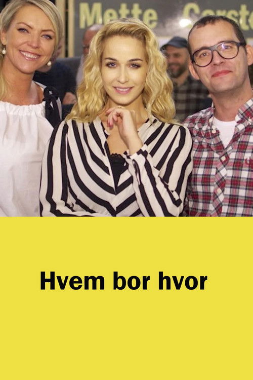 Hvem bor hvor poster