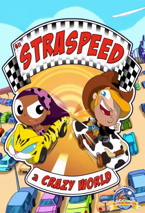 Movie poster for Gli Straspeed a Crazy World (2008)
