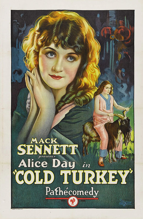 Movie poster for Cold Turkey (1925)