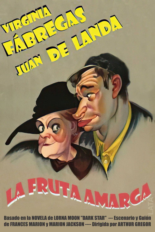 Movie poster for The bitter fruit (1931)