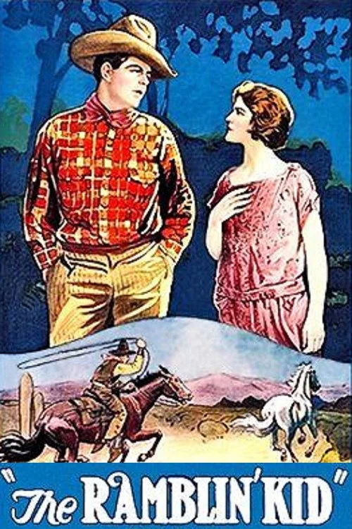 Movie poster for The Ramblin' Kid (1923)