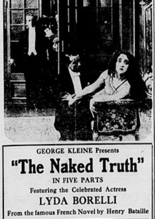 Movie poster for The Naked Truth (1914)