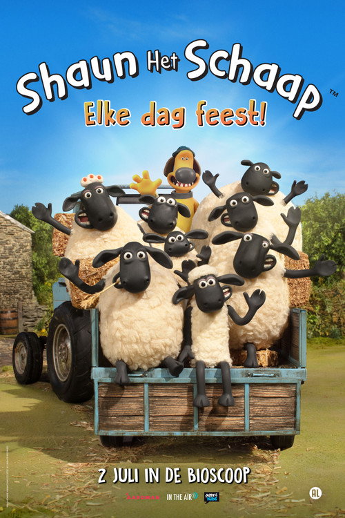 Movie poster for Shaun het Schaap: Elke dag Feest (2025)