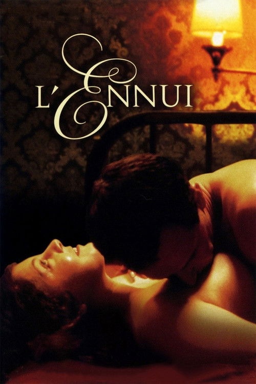 Movie poster for L'ennui (1998)
