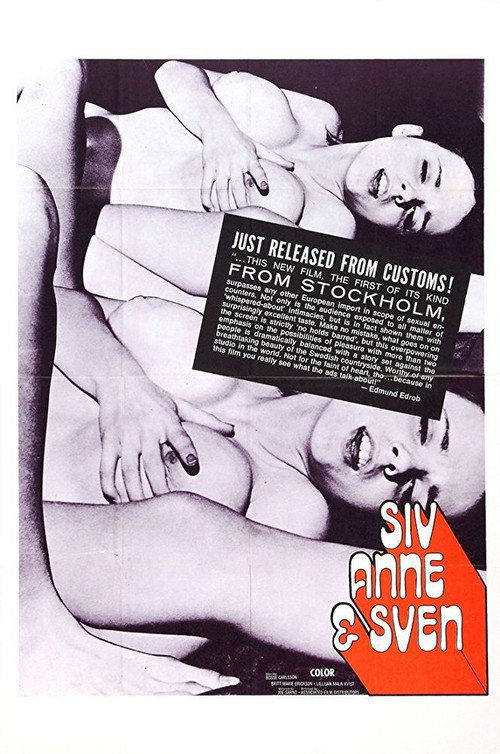 Movie poster for Siv, Anne & Sven (1971)