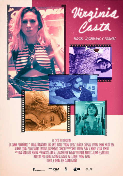 Movie poster for Virginia Casta (2017)